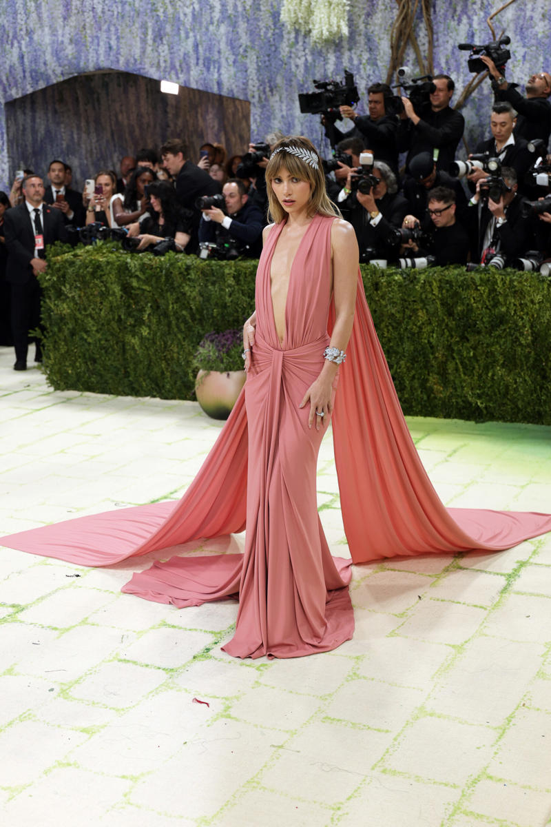      Anna Wintour   ,      Venus Williams    ,      Nicole Kidman   ,      Sam Smith    ,      Claire Foy   ,      Baz Luhrmann, Suleika Jaouad, Jon Batiste, and Catherine Martin   ,      Baz Luhrmann and Catherine Martin   ,      Naomi Osaka    ,      Zoë Kravitz   ,      Doja Cat   ,      Olivia Wilde   ,      Gwendoline Christie   ,       Sarah Pidgeon   ,      Luke Evans   ,      Hugh Jackman and Sutton Foster   ,      Amanda Seyfried   ,      Katy Perry   ,      Ben Stiller and Christine Taylor   ,      Gigi Hadid   ,      Adrien Brody and Georgina Chapman   ,      Patrick Schwarzenegger   ,      Maya Hawke   ,      Gayle King   ,      Janelle Monáe    ,      Irina Shayk   ,      Stevie Nicks   ,      Naomi Watts   ,      Heidi Klum   ,      Colman Domingo   ,      Paul Anthony Kelly   ,      Carey Mulligan   ,      Julianne Moore   ,      Felicity Blunt, Stanley Tucci, and Emily Blunt   ,      Kylie Jenner   ,      Hunter Schafer   ,      Hailey Bieber   ,      Anne Hathaway   ,      Serena Williams   ,      Sabrina Carpenter   ,      SZA   ,      Troye Sivan   ,      Margot Robbie   ,      Grace Gummer   ,      Suki Waterhouse    ,      Kendall Jenner   ,      Rami Malek    ,      Elizabeth Debicki   ,      Sarah Paulson    ,      Cher   ,      Chase Infiniti    ,      Kate Moss    ,      Gabrielle Union-Wade   ,      Kim Kardashian    ,      Madonna   ,      Tyla    ,      Blake Lively   ,      Rachel Zegler    