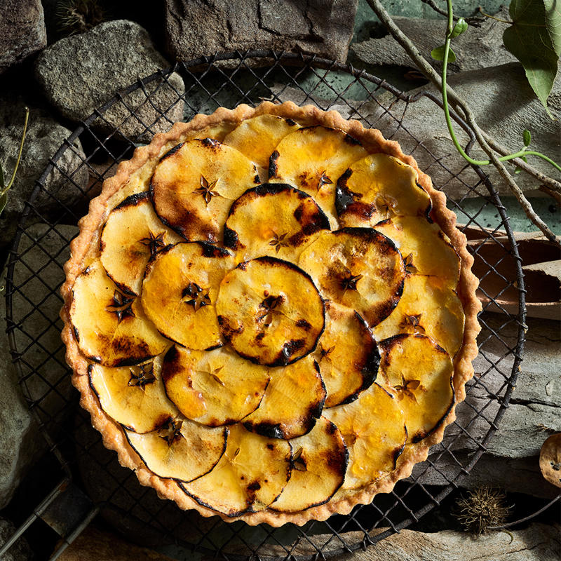 Apple Anzac pie , How to make apple pie , Little apple pies , Skillet apple pie , Charred apple custard pie , Miso caramel apple pie , Apple, rhubarb and raspberry pie with toasted almond ice-cream , How to make a fine apple tart