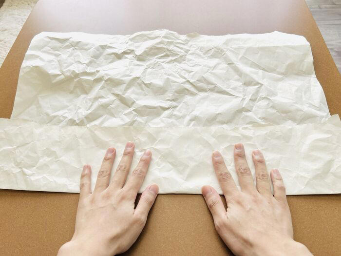 ただ折るだけ！作り方はコチラ, いろいろな場所で活用できる！, キッチンで生ごみ入れに, トイレで衛生用品用ゴミ箱に, 洗面所の仮置きゴミ箱に, 子どもの机に置いて消しカス入れに
