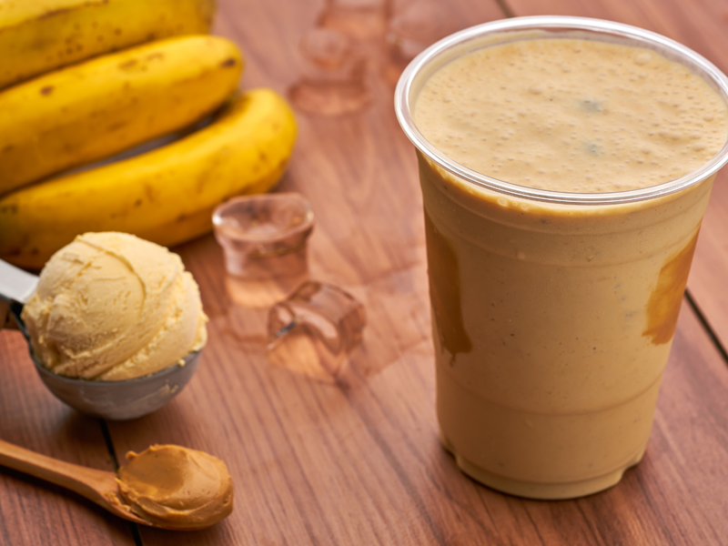 Peanut Butter Banana Smoothie Moong Dal Chilla With Paneer, Greek Yogurt With Nuts And Fruits, Boiled Eggs With Whole Wheat Toast, Oats Upma With Peanuts, Paneer Sandwich, Sprouts Salad Bowl, Peanut Butter Banana Smoothie