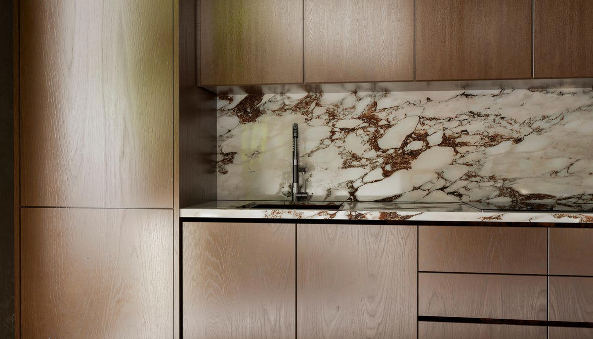 Marble Countertops, Open-Floor Plans, Outdoor Living Spaces, Trendy Tiles, Barn Doors and Shiplap Walls, Clear Glass Doors, Doorless Showers