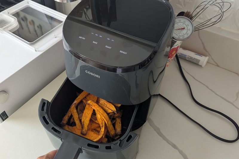 The best air fryers for 2026 are:, Kalorik vivid 7 quart air fryer, Cosori lite 2.1 quart air fryer, Gourmia 7-quart fry ‘n fold digital air fryer, Ninja doublestack 8-quart and two-basket air fryer, Bella 4-quart trizone air fryer, Fritaire self-cleaning air fryer, Our Place wonder oven, Dreo chefmaker combi fryer, What is the best air fryer?, How do air fryers work?, Are air fryers healthier than regular frying?, Do you need to preheat an air fryer?, How I tested and selected the best air fryers, Why you can trust IndyBest U.S. reviews