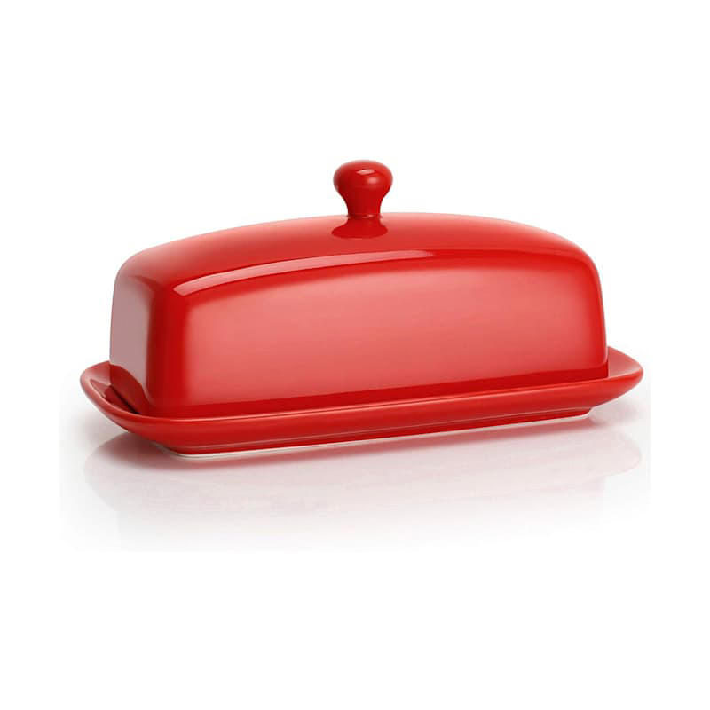 Sunflower Butter Container, Le Creuset Stoneware Heritage Butter Dish, Champagne Color Glass Butter Dish, Sweese Butter Dish with Lid