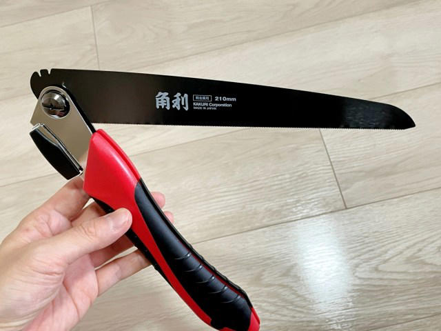 ・Amazon1位のノコギリ, ・まさかの用途違い？, ・実際に切ってみた, ・スッキリ……とはいかない