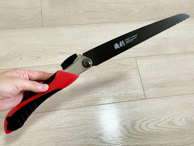 ・Amazon1位のノコギリ, ・まさかの用途違い？, ・実際に切ってみた, ・スッキリ……とはいかない