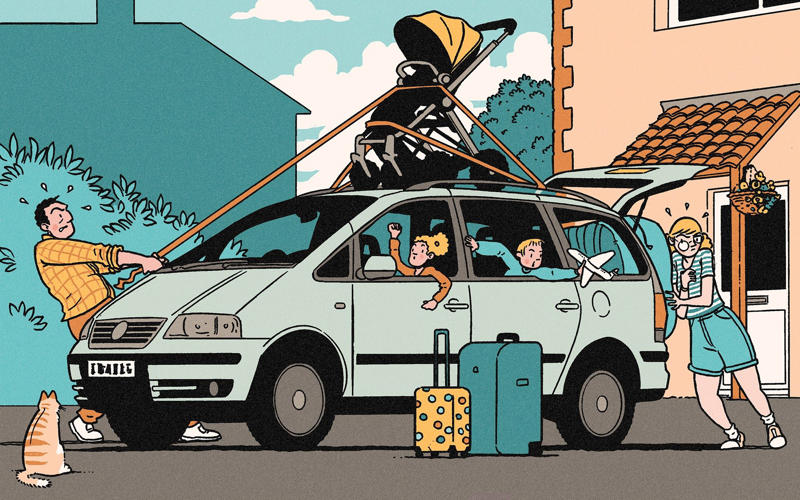 Do check the passports ahead of time, Do invest in travel insurance, Do pack the car with plenty of time, Don’t think car sickness will ‘be OK’, Don’t hire a car seat, Do bid farewell to holidays of the past, Do pick a child-friendly destination, Don’t be beholden to sleep schedules, Do consider leaving the grandparents at home