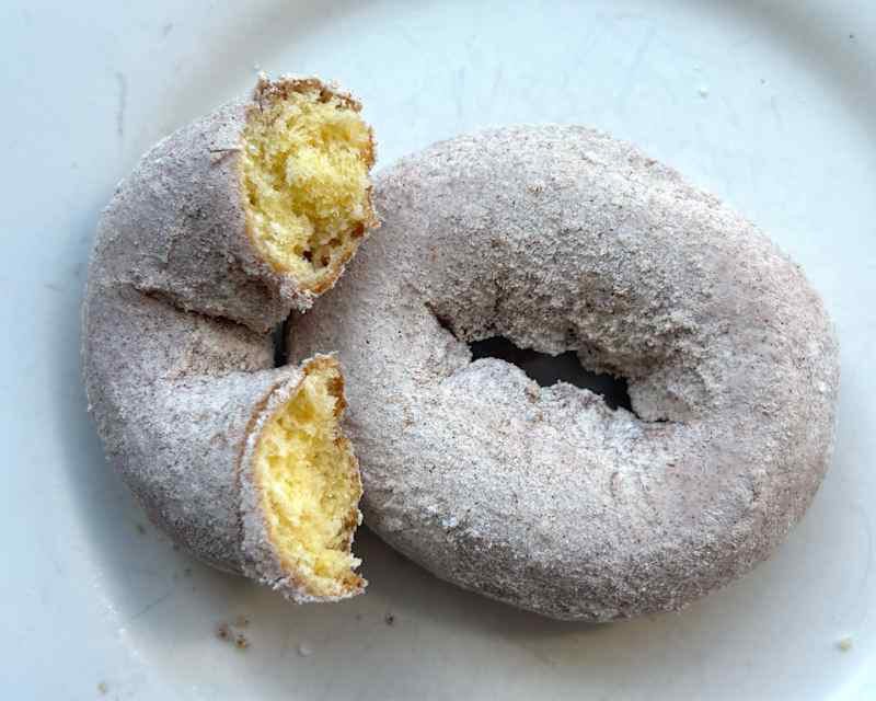 7. Entenmann's Rich Frosted Donuts, 6. Entenmann's Cinnamon Donuts , 5. Entenmann's Powdered Donuts, 4. Entenmann's Devil's Food Donuts, 3. Entenmann's Plain Donuts , 2. Entenmann's Buttermilk Glazed Donuts , 1. Entenmann's Crumb-Topped Donuts