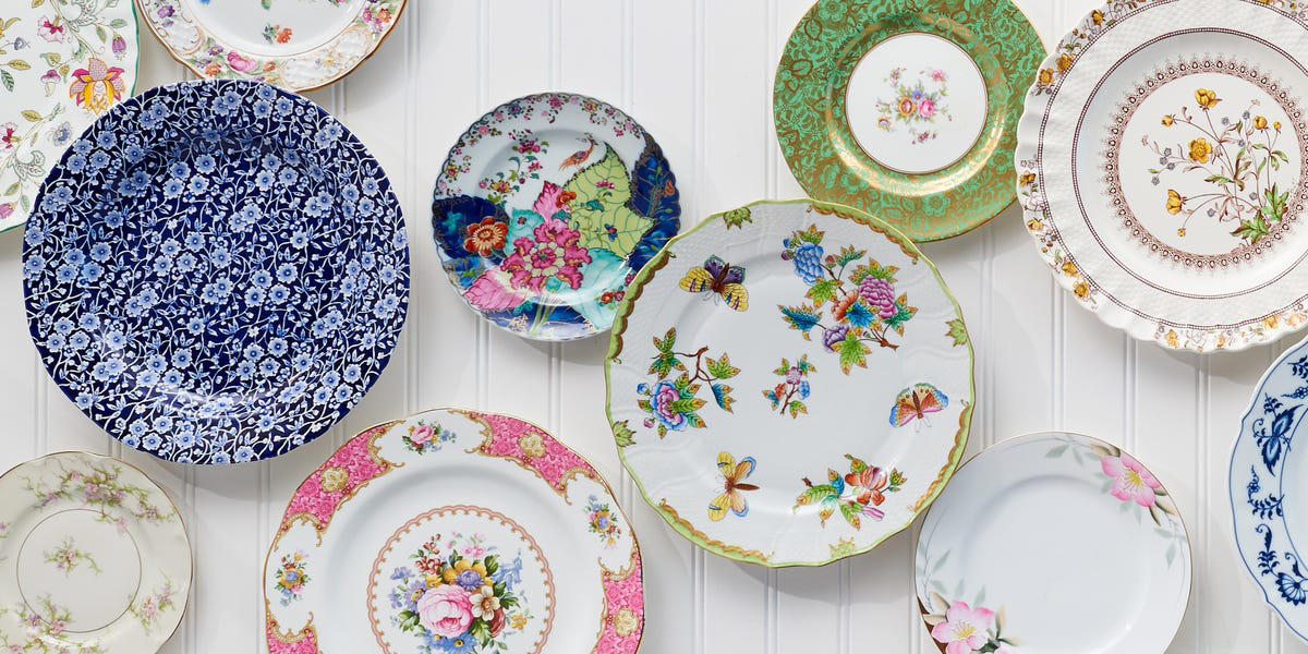 U.S. Navy Serveware, English Feather-Edge Pieces, Vintage China Patterns, Trompe L’oeil Plates, Yacht Club China, Statement Serveware, 18th-Century Chinese Export