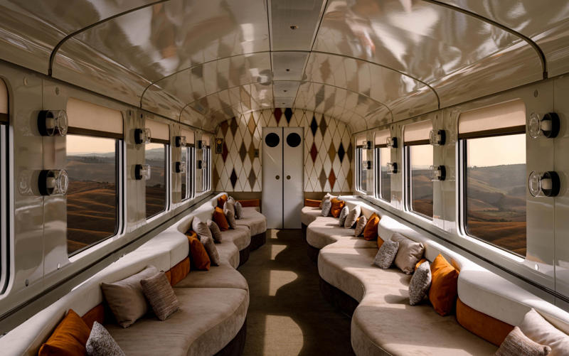 La Dolce Vita Orient Express, Venice Simplon-Orient Express, Al-Andalus, Majestic Imperator Train de Luxe, Comboio Presidencial/Presidential Train, Golden Eagle Danube Express, Bernina Express, Le Grand Tour