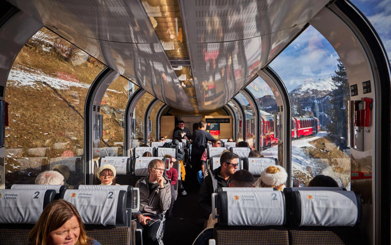 La Dolce Vita Orient Express, Venice Simplon-Orient Express, Al-Andalus, Majestic Imperator Train de Luxe, Comboio Presidencial/Presidential Train, Golden Eagle Danube Express, Bernina Express, Le Grand Tour