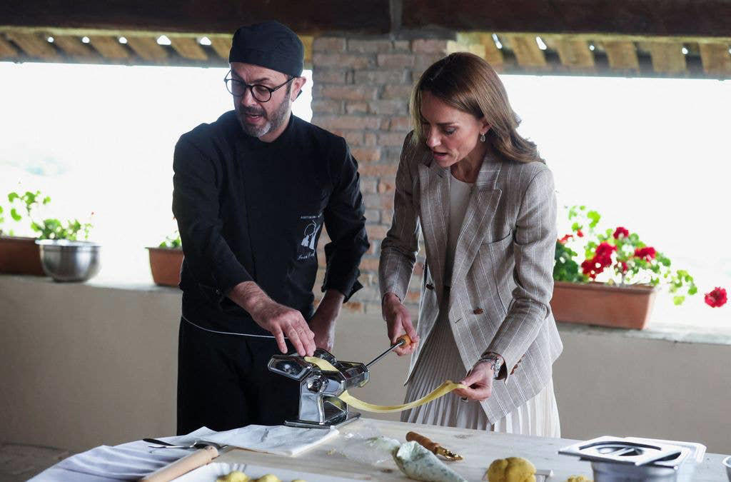 Pasta making Playtime, David Attenborough moment, A closer look, Making music, Picture perfect, Next stop, Beautiful blooms, A helping hand, Kate's TV show inspiration, Ready, steady, cook, Pasta making