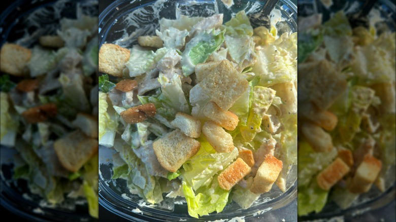 Salads Cosmic Pops, Beaver Tots, Cinnamon rolls, Chicken salad, Lemon Crisps, Bacon, egg, and cheese biscuit