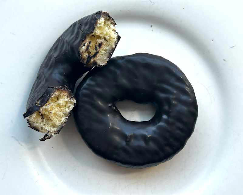 7. Entenmann's Rich Frosted Donuts, 6. Entenmann's Cinnamon Donuts , 5. Entenmann's Powdered Donuts, 4. Entenmann's Devil's Food Donuts, 3. Entenmann's Plain Donuts , 2. Entenmann's Buttermilk Glazed Donuts , 1. Entenmann's Crumb-Topped Donuts