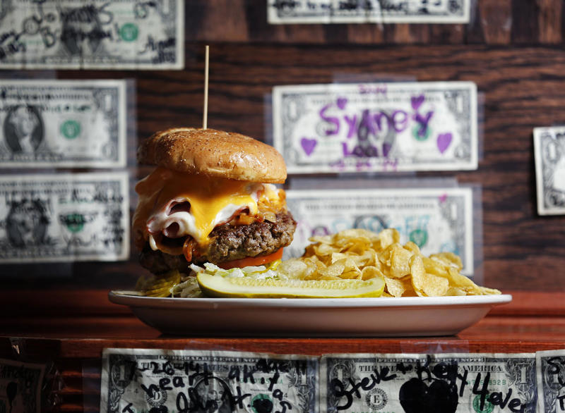 Top 10 burger spots in the Midwest, Bard's Burgers &amp; Chili, Covington, Ky., The Inferno Room, Indianapolis, Ind., Jay's Burgers, Louisville, Ky., Little Ghost, Ferndale, Mich., Redcoat Tavern, two locations in metro Detroit, Ringside Cafe, Columbus, Ohio, Sacred Beast, Cincinnati, Ohio, Son of Thurman, Columbus, Ohio, Toasty's Tavern, Louisville, Ky., The Workingman's Friend, Indianapolis, Ind.