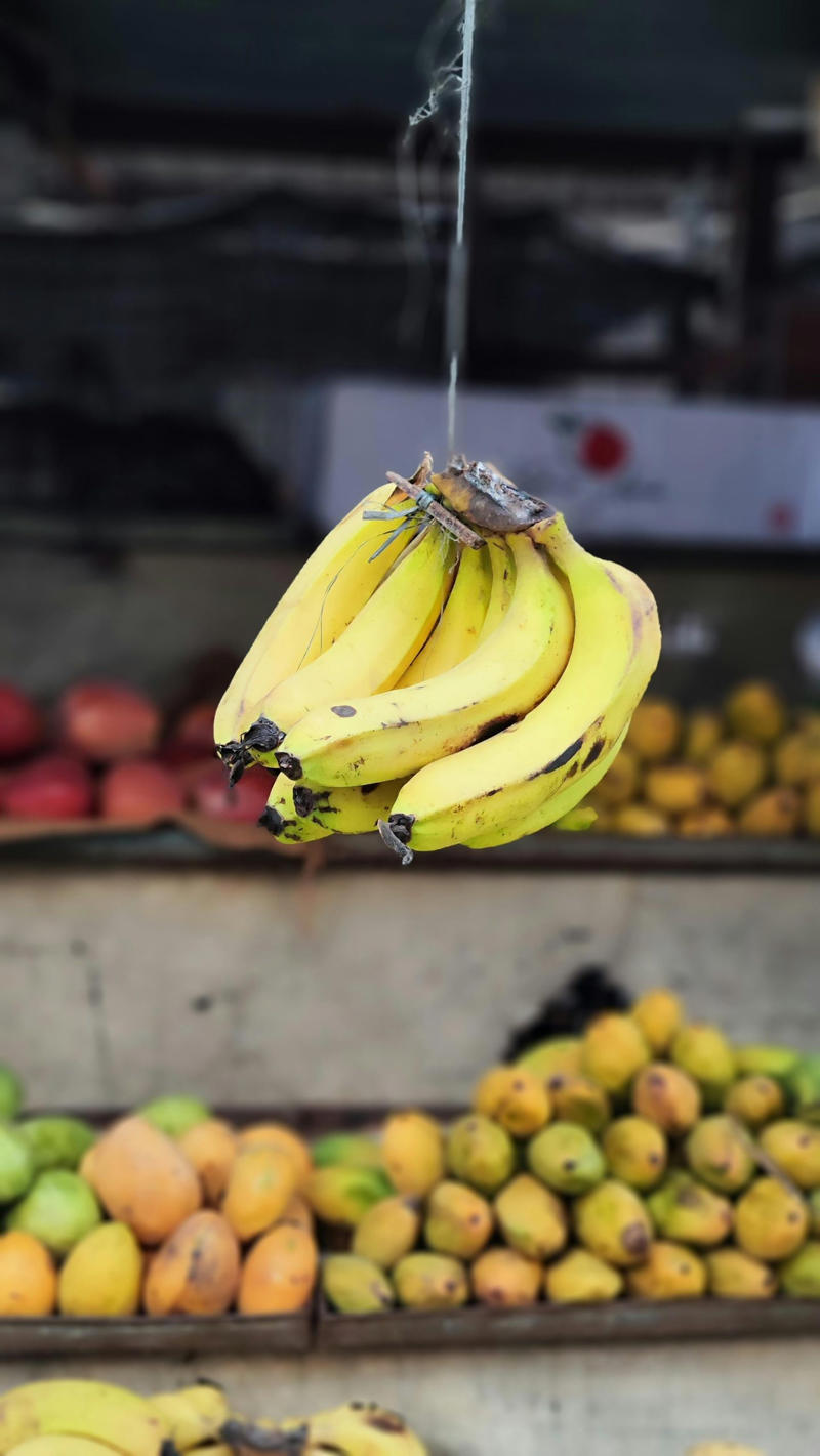 Banana: Bananas are often treated with ripening agents to turn them yellow quickly. Naturally ripened bananas usually have small brown speckles and a consistent sweetness.