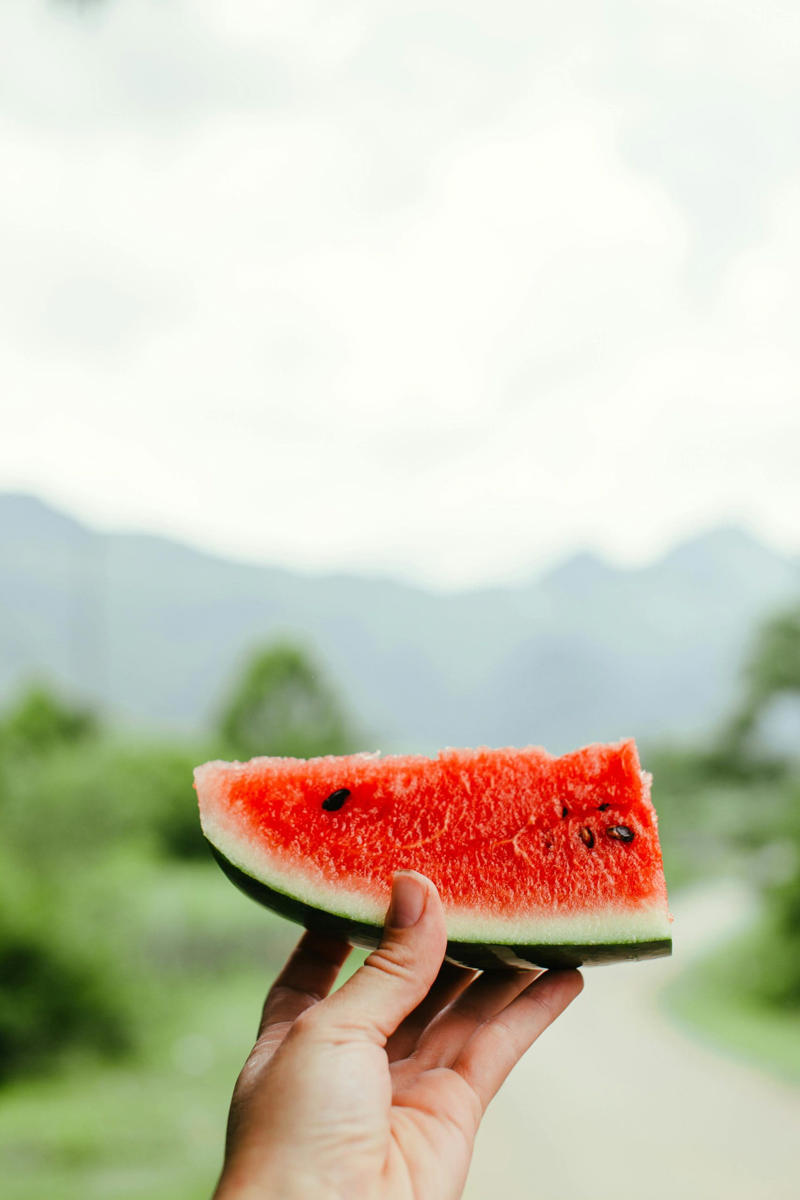 Watermelon: Some sellers inject artificial dyes to intensify the red colour of watermelon flesh. Buy whole watermelons instead of pre-cut pieces whenever possible.