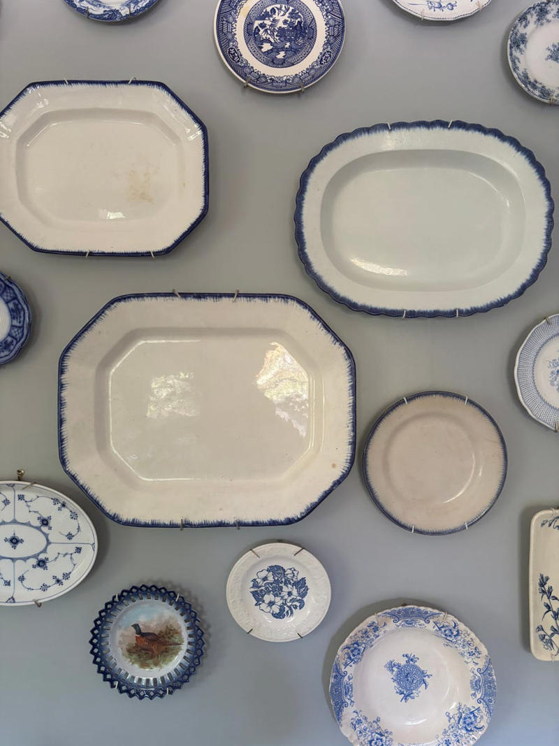 U.S. Navy Serveware, English Feather-Edge Pieces, Vintage China Patterns, Trompe L’oeil Plates, Yacht Club China, Statement Serveware, 18th-Century Chinese Export