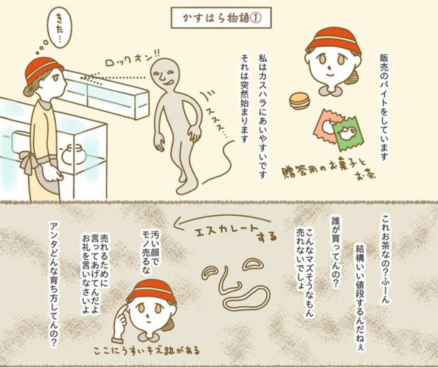なんでここまで言われるの!?, 「声をかけやすい人」が狙われやすい？, 怒鳴られて出勤できなくなる人も, 傷つく言葉は簡単には消えない
