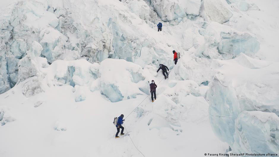 Mountaineering for a living Delayed start to the season, Risk of collapse, Mountaineering for a living, Pricey climb, Local residents bear the risk, Limited routes in 2026