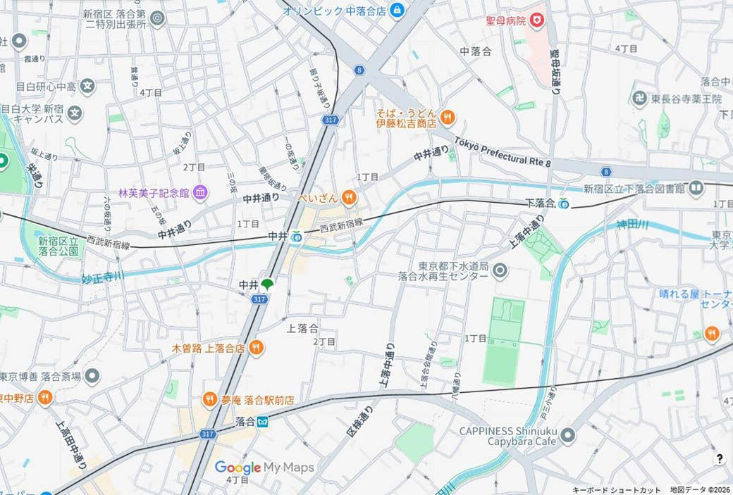 駅周辺は狭い道に商店や住宅が混在, 中井・落合の低地エリアを歩く, 山手通り沿いの景色, 台地には戸建てが並ぶ, 台地と低地で景色が異なる理由, 小工業と、進む宅地化, 台地と低地で異なる歴史を刻んできた