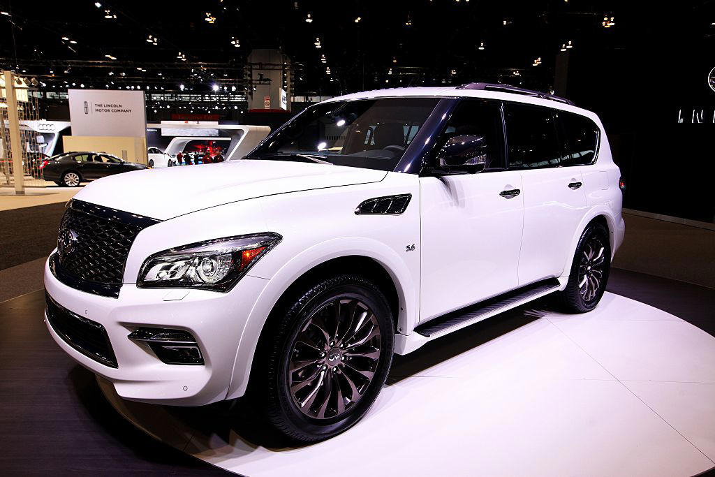 Honda Pilot, Chevrolet Traverse, Kia Telluride, Hyundai Palisade, Infiniti QX80, Nissan Armada, Toyota Sequoia, Grand Wagoneer L, Jeep Wagoneer L, Lincoln Navigator L, Cadillac Escalade ESV, GMC Yukon XL, Chevrolet Suburban, Ford Expedition MAX