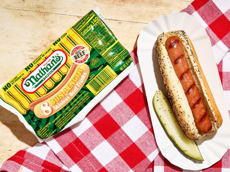 How I Chose the Hot Dogs, How I Tested the Hot Dogs, The Best Store-Bought Hot Dogs, Ranked, 10th Place: Oscar Mayer, 9th Place: Ballpark, 8th Place: Nathan's Famous, 7th Place: Wellshire , 6th Place: Teton Waters Ranch, 5th Place: Hebrew National, 4th Place: 365 by Whole Foods, 3rd Place: Vienna Beef, 2nd Place: Kirkland Signature From Costco, 1st Place Winner: Applegate