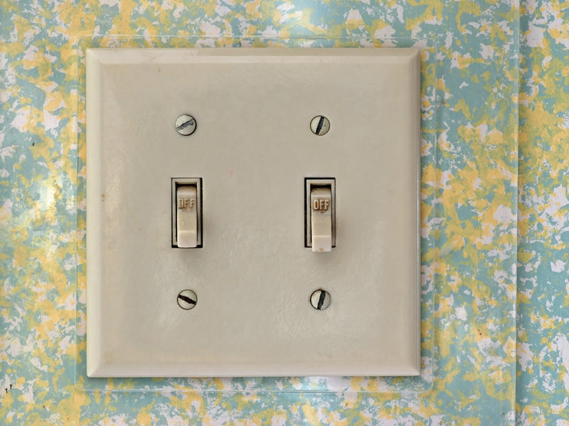 Plastic light switches and outlet covers lack personality.