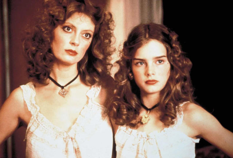 Brooke Shields in 'Pretty Baby' Brooke Shields in 'Pretty Baby', Dakota Fanning in 'Hounddog', Natalie Portman in 'Léon: The Professional', Carla Gugino in 'Spy Kids', Chloë Grace Moretz, Macaulay Culkin in 'The Good Son', Christian Bale in 'Empire of the Sun', Tatum O'Neal in 'Paper Moon', Elle Fanning in 'The Beguiled', Dakota Fanning in 'The Runaways', Tobey Maguire in 'Spider-Man 3', Rachel McAdams in 'Mean Girls', Stacey Dash in 'Clueless', Jason Earles in 'Hannah Montana', Matt Damon in 'Behind the Candelabra', Shirley Henderson in 'Harry Potter', Ian Somerhalder in 'The Vampire Diaries', Ashleigh Murray in 'Riverdale', Michael J. Fox in 'Back to the Future'