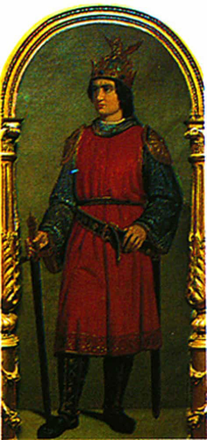 King Charles II of Navarre King Adolf Frederick of Sweden, Sigurd the Mighty, Emperor Qin Shi Huangdi, King George II of Great Britain and Ireland, King Alexander of Greece, King Béla I of Hungary, King William II of England, King Henry I of England, William Adelin, King Charles VIII of France, King James II of Scotland, Holy Roman Emperor Charles VI, King Charles II of Navarre