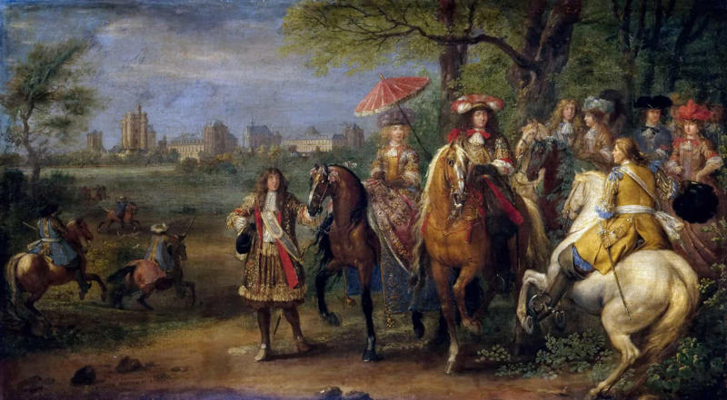 The dress code at Louis XIV's court Caligula, Ludwig II of Bavaria, Friedrich Wilhelm I, Vlad the Impaler, Emperor Qin Shi Huang, Princess Alexandra of Bavaria, Napoleon Bonaparte, Peter III of Russia, Louis XIV, Ivan the Terrible, Fyodor I of Russia, Ibrahim I