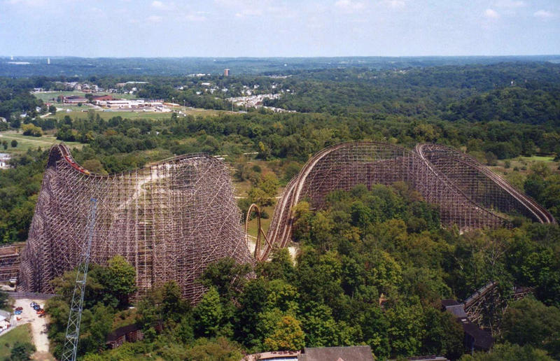 Son of Beast, Kings Island, Mason, Ohio, USA Fatal attractions, Spreepark, Berlin, Germany, Revel Casino, Atlantic City, New Jersey, USA, Alps Ski Resort, Heul-ri, South Korea, South China Mall, Dongguan, China, World Islands, Dubai, United Arab Emirates, Shania Twain Centre, Timmins, Ontario, Canada, Wonderland Amusement Park, Beijing, China, Son of Beast, Kings Island, Mason, Ohio, USA, Ryugyong Hotel, Pyongyang, North Korea, Heritage USA, Fort Mill, South Carolina, USA, Camelot Theme Park, Charnock Richard, Lancashire, England, UK, Ozark Medieval Fortress, Lead Hill, Arkansas, USA, Millennium Dome, London, England, UK, Marble Arch Mound, London, England, UK, Pripyat Amusement Park, Pripyat, Ukraine