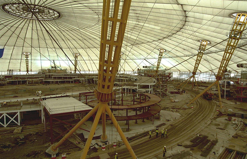 Millennium Dome, London, England, UK Fatal attractions, Spreepark, Berlin, Germany, Revel Casino, Atlantic City, New Jersey, USA, Alps Ski Resort, Heul-ri, South Korea, South China Mall, Dongguan, China, World Islands, Dubai, United Arab Emirates, Shania Twain Centre, Timmins, Ontario, Canada, Wonderland Amusement Park, Beijing, China, Son of Beast, Kings Island, Mason, Ohio, USA, Ryugyong Hotel, Pyongyang, North Korea, Heritage USA, Fort Mill, South Carolina, USA, Camelot Theme Park, Charnock Richard, Lancashire, England, UK, Ozark Medieval Fortress, Lead Hill, Arkansas, USA, Millennium Dome, London, England, UK, Marble Arch Mound, London, England, UK, Pripyat Amusement Park, Pripyat, Ukraine