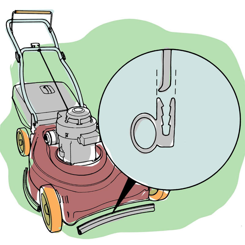 Tree Bark Protector Wire Stick-Up, Quieter Doors, Gutter Protector, Staple And Tack Puller Fulcrum, Curtain Rod Plant Pole, Electrical Tape Wrap, Squeaky Floor Fix, Gutter Cleaner, Door Bottom Sander, Stop Those Shifting Studs, Stay-Together Vacuum Hose, Doorknob Set Screws, Get-a-Grip Shop Vacuum, Ladder Hammer, All-Weather Plant ID Tag, Portable Shoe Scraper, Garden Hose Hanger, Big Sheet Carrier, Thumb Saver, Gutter Straightener, Garage Door Saver, Plywood Concrete Mixer, Firewood Shelter, Tree Bark Protector, Hollow Door Fixer, Splashblock Anchor