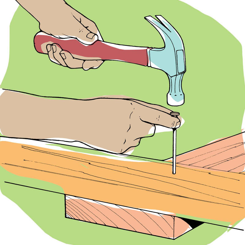 Thumb Saver Wire Stick-Up, Quieter Doors, Gutter Protector, Staple And Tack Puller Fulcrum, Curtain Rod Plant Pole, Electrical Tape Wrap, Squeaky Floor Fix, Gutter Cleaner, Door Bottom Sander, Stop Those Shifting Studs, Stay-Together Vacuum Hose, Doorknob Set Screws, Get-a-Grip Shop Vacuum, Ladder Hammer, All-Weather Plant ID Tag, Portable Shoe Scraper, Garden Hose Hanger, Big Sheet Carrier, Thumb Saver, Gutter Straightener, Garage Door Saver, Plywood Concrete Mixer, Firewood Shelter, Tree Bark Protector, Hollow Door Fixer, Splashblock Anchor