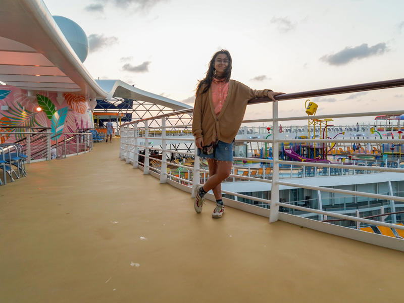 I'm so glad that I finally know what it's like to cruise on a giant ship, but next time, I'll probably take a plane.