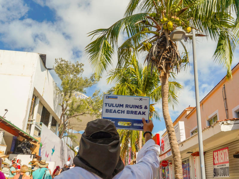 I thought I'd have a hard time navigating the ports to find my excursion groups, but since I booked through the cruise line, there were so many signs and directions that made it easy.