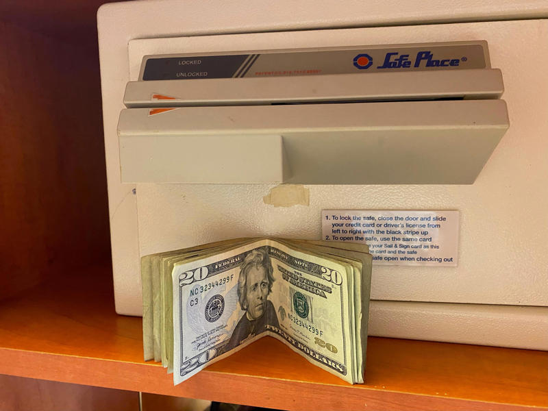 It's helpful to have some cash with you. A small portable fan can be a lifesaver at night., It's helpful to bring a lanyard for your room key., It's helpful to have some cash with you., On the other hand, I never pack my own towels., Leave the blow dryer at home.