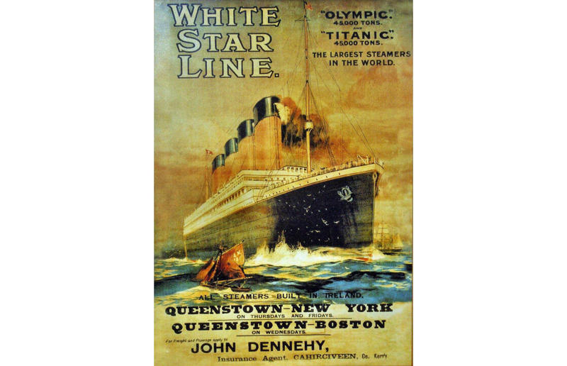 The creation of a legend The Titanic's tragic tale, The creation of a legend, Building the Titanic, The ship of dreams sets sail, A shocking near miss, Heading into history, First class: the grand staircase, First class: dining saloon, First class: a la carte restaurant, First class: Veranda café and Palm Court, First class: keeping fit, First class: the Turkish baths, First class: swimming pool, First class: smoking room, First class: reading and writing room, First class: staterooms, First class: the super-rich passengers, Second class: staterooms, Second class: elevators, Second class: facilities, Second class: promenade deck chairs, Steerage: staterooms, Steerage: dining room, Steerage: smoking room, SS Mesaba sends a warning, "Iceberg right ahead", Extreme peril, To the lifeboats, The final plunge, Carpathia to the rescue, Survivors on the Carpathia, The iceberg that sank the Titanic?, Everyone saved?, The rescue ships, What happened to the crew?, Captain E.J Smith, 'The greatest coward in history', The inquiries, Raise the Titanic?, Finding the ship, Exploring the wreck, Treasures from the seabed, Tragic search for Titanic wreck, Titanic's lost sister, Suite dreams, No more replica
