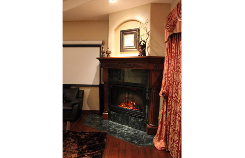 The fireplace safe room Blink and you'll miss these hidden rooms, Secret sliding fireplace, Hidden mirror door, Curious cabinets, A transforming wall, Concrete doorway, Billiard room hideaway, The hidden wardrobe hangout, A hidden media room, No ordinary staircase, The hidden mini passageway, The clandestine lounge, The fireplace safe room, A secret sleeping space