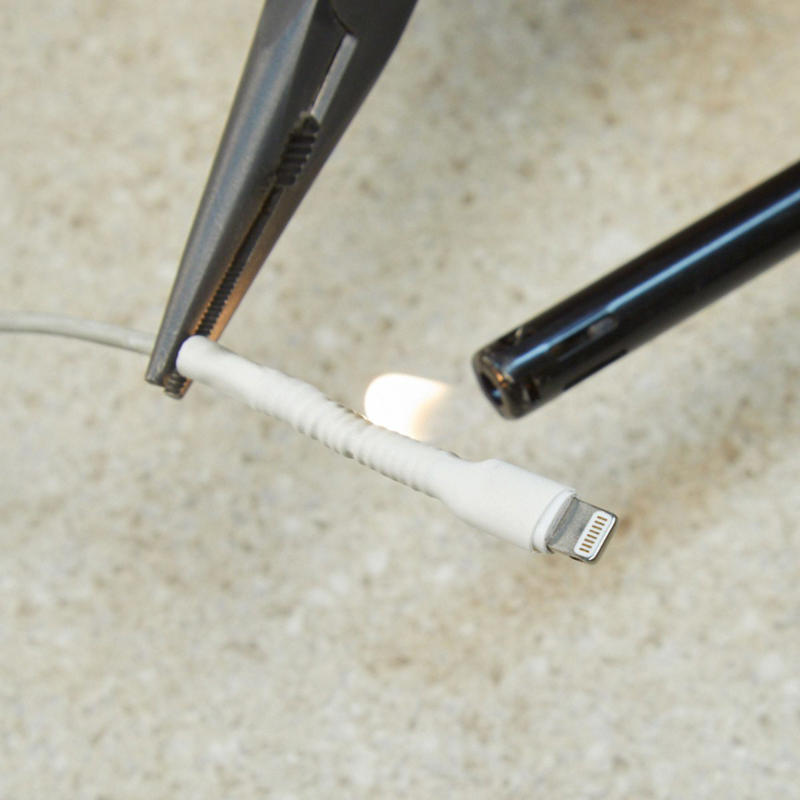 Simple Hack to Save Your Phone Charger Pasta Lighter, Puppy Slow Feeder, Fog-Free Mirrors, Dryer Lint Fire Starter, Secret Cash Stash, The Ultimate Extra Hand, Instant Picture Frame Bumpers, Make Any Rug Extra Comfortable, Lampshade Lint Roller, Taller Table Hack, Quick Cold Drinks, Lawn Mower Grass Chute Saver, How to Make Durable Sandpaper, Use This Simple Hack to Save Your Phone Charger, Effectively and Safely Sweep Up Glass, Staple Remover Hack, Support a Tension Rod with Water Bottle Caps, Coat Your Snow Shovel with Car Wax, Erase Permanent Marker on a Dry Erase Board, Fix Wobbly Furniture with a Penny, Write Notes on the Washer, Magnetized Drill Hack, Bring Dead Sharpies Back to Life