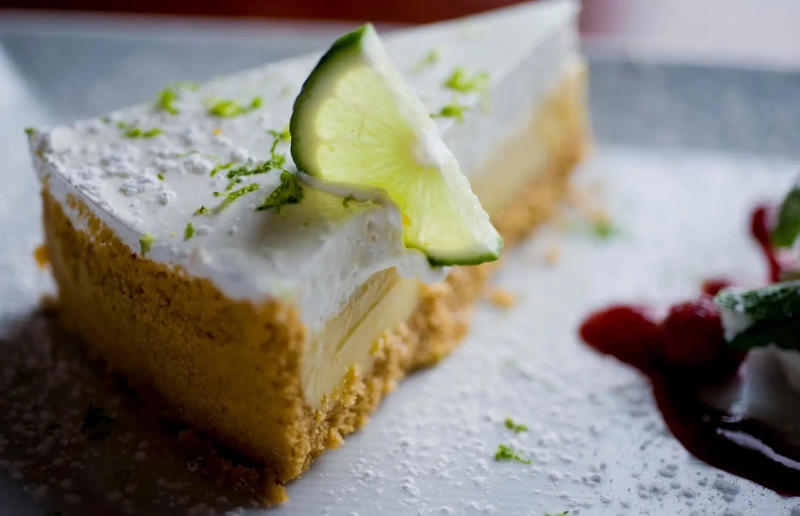 6. Key lime pie, USA 61. Rigó Jancsi, Hungary, 60. Sorbet, various locations, 59. Sticky rice with mango, Thailand, 58. Ma’amoul, Egypt, 57. M’hanncha, Morocco, 56. Vermicelles, France, Italy and Switzerland, 55. Thapthim krop, Thailand, 54. S’mores, USA, 53. Dadar gulung, Indonesia, 52. Cannoli, Italy, 51. Crème caramel, France, 50. Rum cake, Caribbean, 49. Torrijas, Spain, 48. Malva pudding, South Africa, 47. Koeksister, South Africa, 46. Carlota de limón, Mexico, 45. Banoffee pie, England, UK, 44. Alfajores, South America, 43. Doughnuts, various locations, 42. Medovik, Russia, 41. Crumble, UK, 40. Lamington, Australia, 39. Bread and butter pudding, England, UK, 38. Profiteroles, France, 37. Galaktoboureko, various locations, 36. Gelato, Italy, 35. Churros, Spain and Portugal, 34. Gulab jamun, India, 33. Trifle, England, UK, 32. Snow ice, Taiwan, 31. Red velvet cake, USA, 30. Crêpes Suzette, France, 29. Bienenstich, Germany, 28. Chocolate soufflé, France, 27. Baked Alaska, USA, 26. Mooncakes, China, 25. Panna cotta, Italy, 24. Qatayef, Middle East, 23. Eton mess, England, UK, 22. Pecan pie, USA, 21. Pavlova, Australia or New Zealand, 20. Brownies, USA, 19. Rote grütze, Germany, 18. Tarte Tatin, France, 17. Kulfi, India, 16. Tiramisù, Italy, 15. Crème brûlée, France, 14. Frozen yogurt, USA, 13. Sticky toffee pudding, UK, 12. Black Forest gâteau, Germany, 11. Nanaimo bar, Canada, 10. Cendol, Southeast Asia, 9. Mochi, Japan, 8. Tres leches cake, Latin America, 7. Baklava, Türkiye, 6. Key lime pie, USA, 5. Chocolate mousse, France, 4. Apfelstrudel, Austria, 3. Apple pie, various locations, 2. Cheesecake, various locations