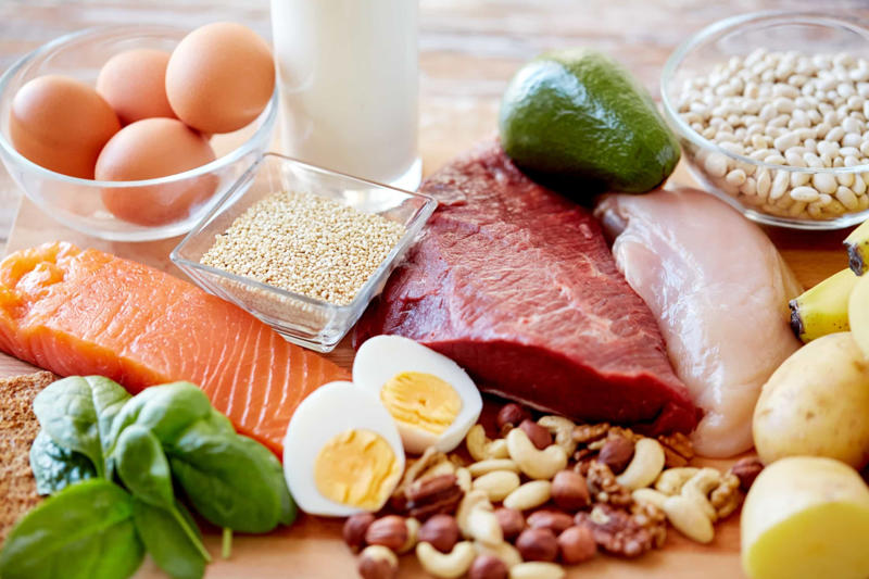 Protein Exercise, Weight control, Potassium, Processed food, Medicinal herbs
