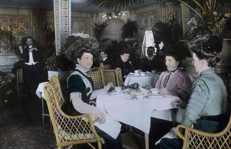 The Café Parisien Take a tour around the beautiful ill-fated ship, A world first, Who commissioned the Titanic?, Harland & Wolff, the Titanic shipbuilders, Who designed the Titanic?, A cross-section of the Titanic, A veritable city, Propulsion system, Titanic costs, Ready to launch, The crew of the Titanic, The passengers, A floating hotel, The grand staircase, Gilded details, Luxurious public rooms, Regal dining room, The Café Parisien, Three classes of accommodation, Luxury first-class suites, Ornate living spaces, Top-notch amenities, State-of-the-art swimming pool, Comfortable second-class cabins, Modest third-class cabins, Top-of-the-line technology, Safety features and failings, The fateful collision, 20 lifeboats, "We are going down”, What sank the Titanic?, A preventable tragedy, A lasting legacy