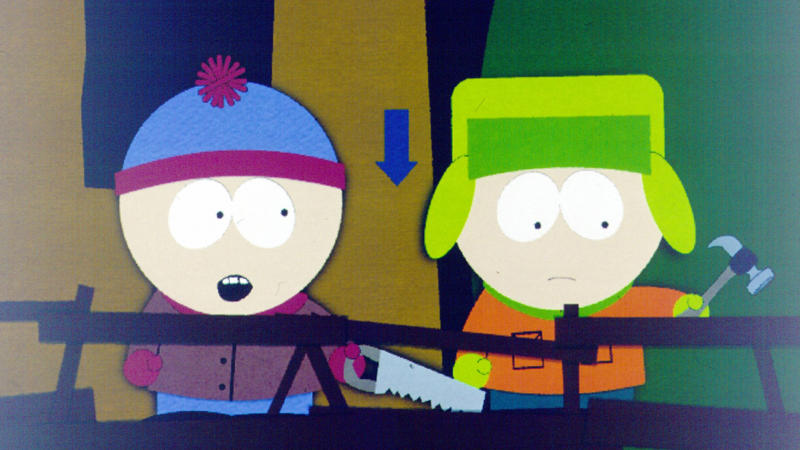 South Park A list for grown-ups, The Simpsons (1989 - present), South Park (1997 - present), Rick and Morty (2013 - present), SpongeBob SquarePants (1999 - present), Futurama (1999 - 2013), Family Guy (1999 - present), Beavis and B*-Head (1993 - 2022), Bob's Burgers (2011 - present), Archer (2009 - 2023), BoJack Horseman (2014 - 2020), Big Mouth (2017 - 2024), Aqua Teen Hunger Force (2000 - 2023)