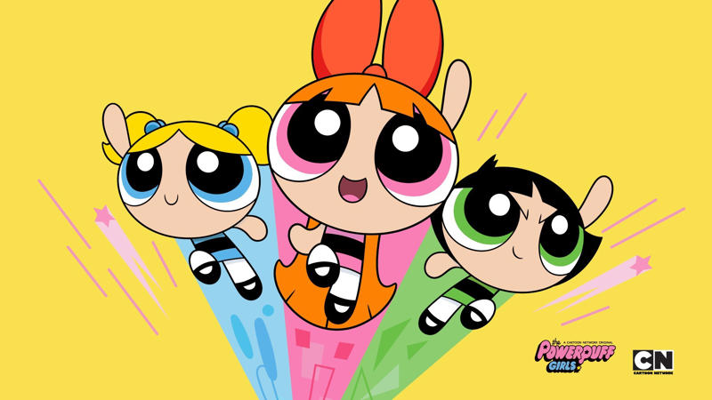 The Powerpuff Girls Jem and the Holograms, Motoko Kusanagi, Lupin III, Kim Possible, Philip J. Fry, Doraemon, Dash Kappei, Yakko, Wakko and Dot, Edward Elric, April O'Neil, Mikki and Yuu, Ash and Pikachu, Beetlejuice, Koro-Sensei, SpongeBob SquarePants, Bugs Bunny, Candice Candy White, Captain Planet, Carmen Sandiego, Road Runner and Wile E. Coyote, Shinichi Kudo, Family Guy, The Flintstones, Galaxy Rangers, Gargoyles, Harlem Globetrotters, Homer Simpson, Jessica Rabbit, The Jetsons, Justice League, Yumeko Jabami, Light and Ryuk, Yakko and Miko, Muppet Babies, Oliver Atom, Monkey D. Luffy, Uncle Scrooge, Ranma and Akane, The Real Ghostbusters, Scooby Doo, Sherlock Holmes, Superman, The Powerpuff Girls, Tiny Toons Adventures, Optimus Prime, Yogi and Boo-boo, Alita: Battle ANgel, Beavis and Butt-head, Courage the Cowardly dog, Fanboy and Chum Chum, Finn (The Human), Son Gokuh, Cosmo and Wanda, Huckleberry Hound, Jimmy Neutron, Johnny Test, Penguins of Madagascar, Marsupilami, Mazinger Z, Mickey Mouse, Peppa Pig, The Pink Panther, PinkFong, Raponchi the frog, Ren and Stimpy, Shin Chan, Sam, Clover and Alex
