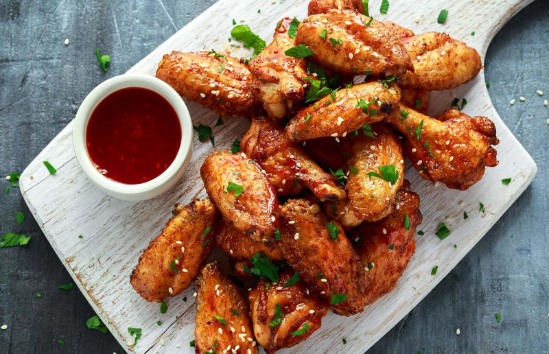 Chicken wings There is a better way, Cherries, Chicken wings, Cupcakes, Dumplings, Pringles, Spaghetti, Strawberries, Tic Tacs