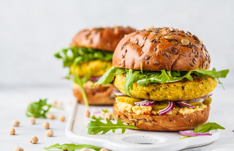 Avoid: unhealthy vegan foods 29. Eat more unrefined carbs, 28. Cook from scratch, 27. Replace saturated fat with monosaturated fat, 26. Drink green tea, 25. Try a Mediterranean diet, 24. Be a healthy vegan, 23. Only eat fries once a week, 22. Enjoy healthy sweet treats, 21. Toast bread until golden brown, 20. Don't char your meat too much, 19. Cut down on the hot dogs, 18. Choose nitrate-free bacon, 17. Watch your dairy intake, 16. Go easy on the salt, 15. Drink more water, 14. Eat plant-based protein, 13. Try plant-based fats, 12. Enjoy periods of fasting, 11. Go big on leafy greens, 10. Make pulses your friends, 9. Spice up your life, 8. Embrace a Japanese diet, 7. Eat more fruit – especially blueberries, 6. Increase your fibre intake, 5. Go nuts, 4. PB&J sandwiches are good for you, 3. Only drink coffee in the morning, 2. Up the Omega-3s