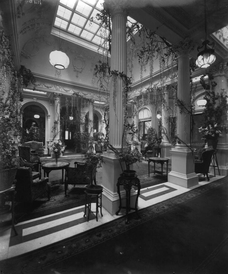 1898: A Grand Re-Opening, 1899: Reception Hall, 1924: The Marchioness of Cambridge, 1936: Hollywood Stars Spotted, 1938: A Gorgeous Fashion Show Venue, 1939: Tea for Two, 1943: Alfred Hitchcock, 1946: Eleanor Roosevelt, 1949: Out and About, 1950: The Mudlark, 1951: Katharine Hepburn, 1951: Princess Margaret, 1952: A Fashion Show, 1953: A Piece of Cake, 1955: A Fancy Party, 1955: High Society, 1956: Hats' Off, 1957: Louis Jourdan, 1960: 5-Star Luxury, 1960: Shirley MacLaine, 1963: Queen Frederika of Greece, 1963: Tippi Hedren, 1965: A Film Premiere, 1966: Torn Curtain, 1970: Jackie O, 1971: All Smiles, 1978: Cybill Shepherd,  1978: Bianca Jagger, 1979: Sophia Loren,  1980: Meryl Streep, 1983: Jamie Lee Curtis, 1987: Princess Diana
