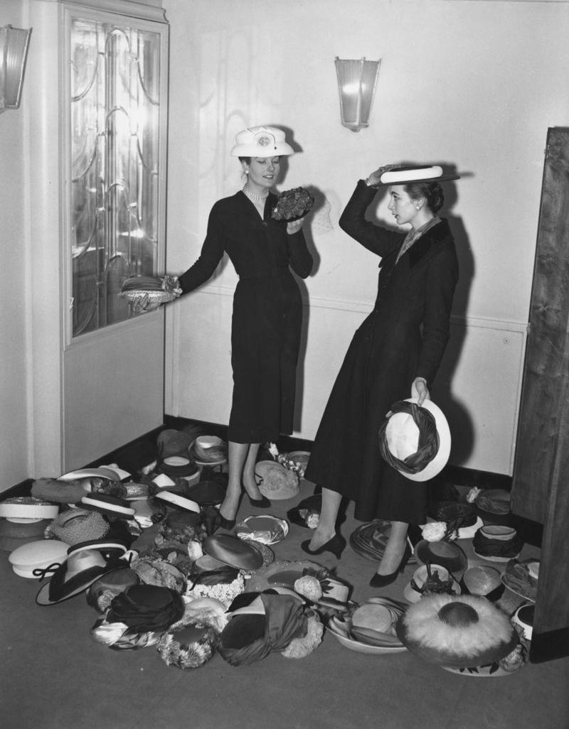 1898: A Grand Re-Opening, 1899: Reception Hall, 1924: The Marchioness of Cambridge, 1936: Hollywood Stars Spotted, 1938: A Gorgeous Fashion Show Venue, 1939: Tea for Two, 1943: Alfred Hitchcock, 1946: Eleanor Roosevelt, 1949: Out and About, 1950: The Mudlark, 1951: Katharine Hepburn, 1951: Princess Margaret, 1952: A Fashion Show, 1953: A Piece of Cake, 1955: A Fancy Party, 1955: High Society, 1956: Hats' Off, 1957: Louis Jourdan, 1960: 5-Star Luxury, 1960: Shirley MacLaine, 1963: Queen Frederika of Greece, 1963: Tippi Hedren, 1965: A Film Premiere, 1966: Torn Curtain, 1970: Jackie O, 1971: All Smiles, 1978: Cybill Shepherd,  1978: Bianca Jagger, 1979: Sophia Loren,  1980: Meryl Streep, 1983: Jamie Lee Curtis, 1987: Princess Diana