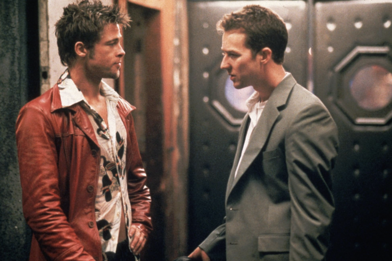 Tyler Durden Tony Manero, Rick Deckard, Mia Wallace, Axel Foley, Scarlett O'Hara, Norman Bates, John McLane, Eliot Ness, Leia Organa, Maverick, Frodo Bolson, William Wallace, Danny Zuko and Sandy Olsson, Jack Torrance, Clarice Starling and Hannibal Lecter, Kevin Macallister, The Dude (Jeff Lebowski), John Wick, Vito Corleone, Marty McFly and Emmet Doc Brown, Will Hunting, Neo, Trinity and Morpheus, Travis Bickle, Tyler Durden, Rachel Marron and Frank Farmer, Benjamin Button, Katniss Everdeen, Pennywise, Rick Blaine, Frank Drebin, Keyser Soze (spoiler alert!), Madmartigan, Jason Bourne, Tony Montana, Dominic Toreto, Jack Burton, Father Karras and Regan MacNeil, Anton Chigurh, Jessica Rabbit, Ellen Ripley, Margo Channing, Jack Sparrow, Inigo Montoya, Rocky Balboa, Bruce Wayne